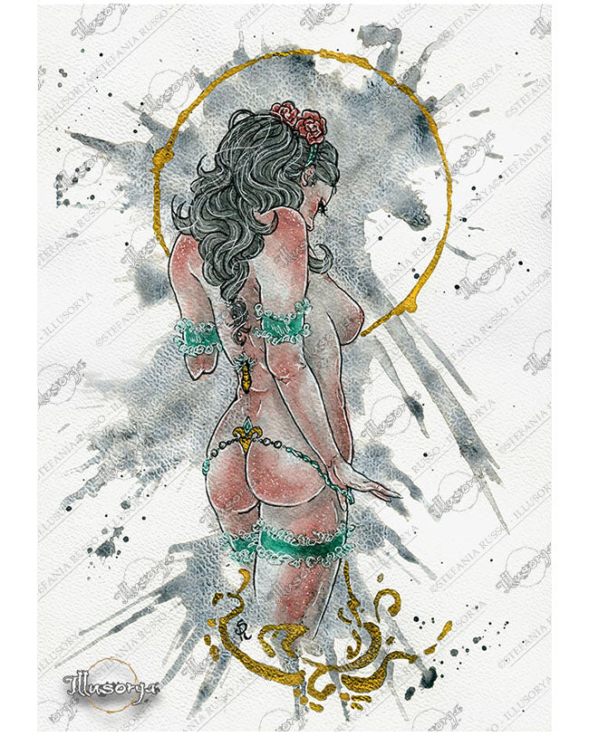 In Lust so let self Love reigns #10 - Original Drawing