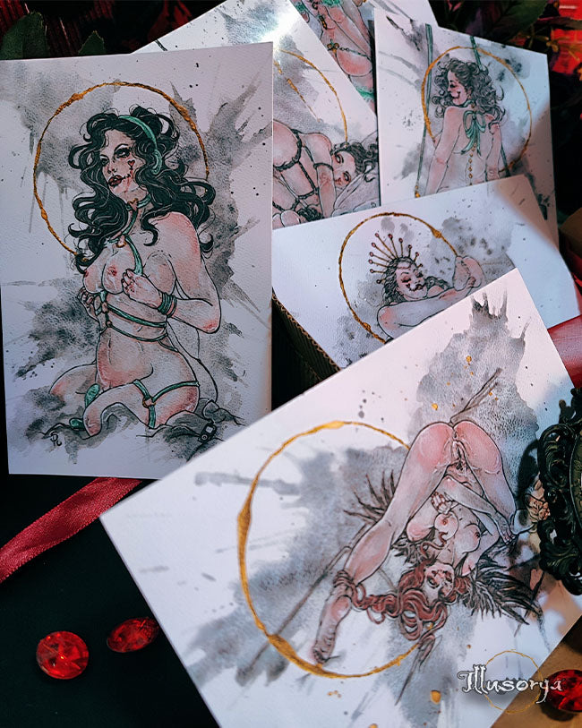 In Lust so let self Love reigns - Box regalo - Set di 10 foto stampe