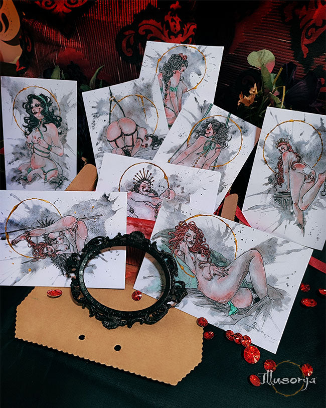 In Lust so let self Love reigns - Box regalo - Set di 10 foto stampe