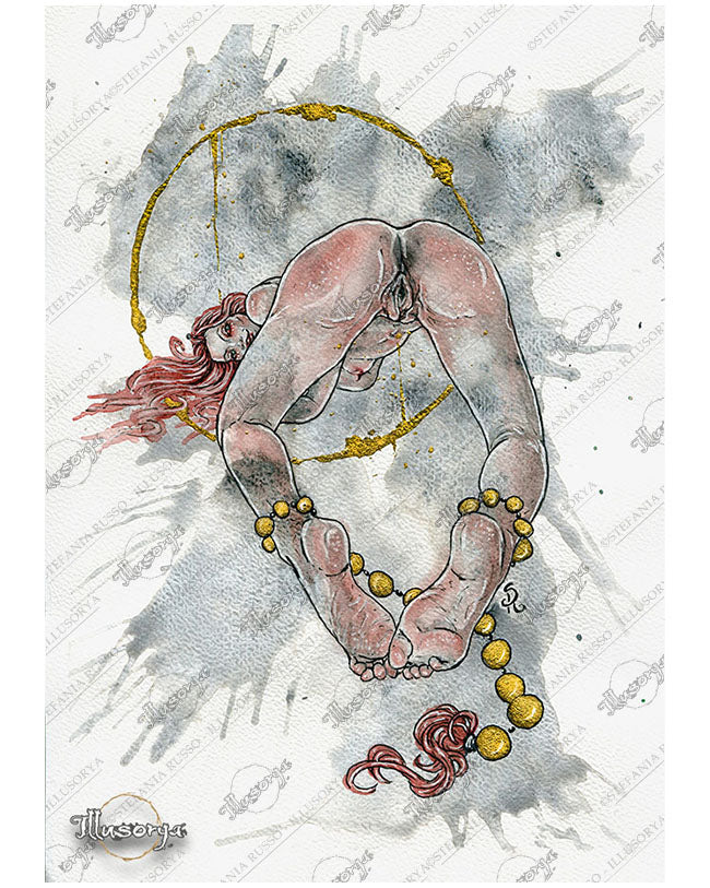 In Lust so let self Love reigns #5 - Original Drawing