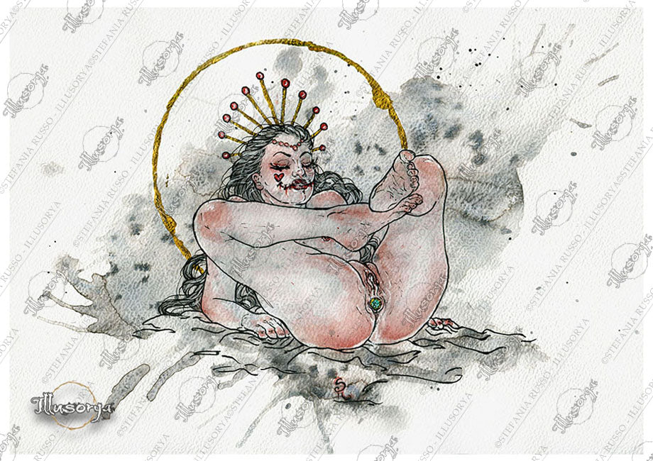 In Lust so let self Love reigns #1 - Original Drawing