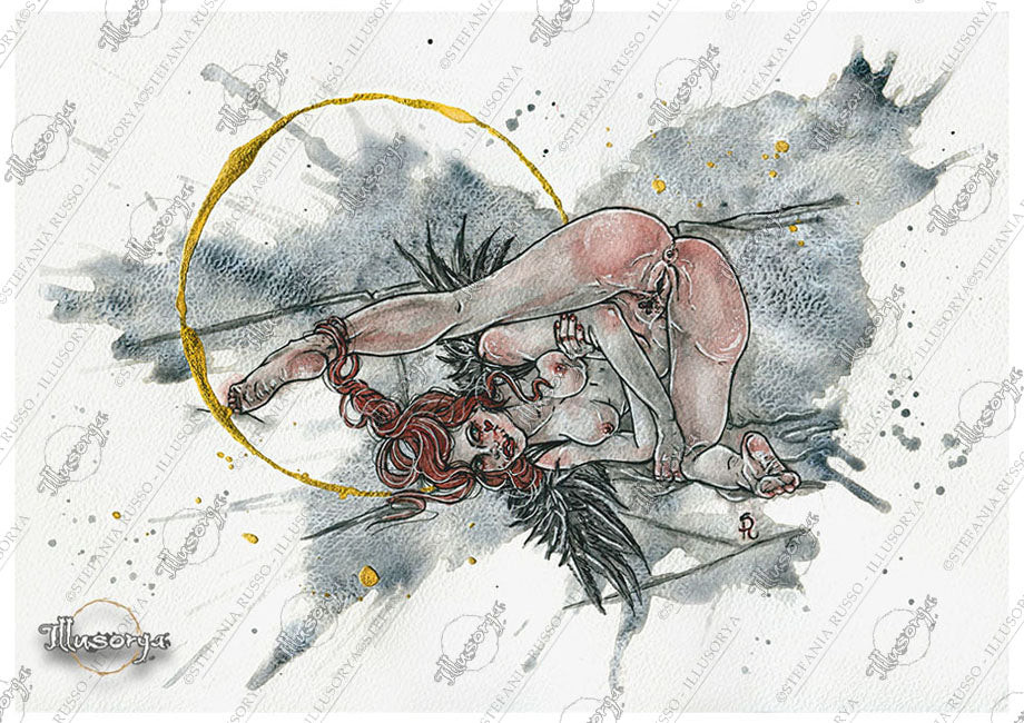 In Lust so let self Love reigns #9 - Original Drawing