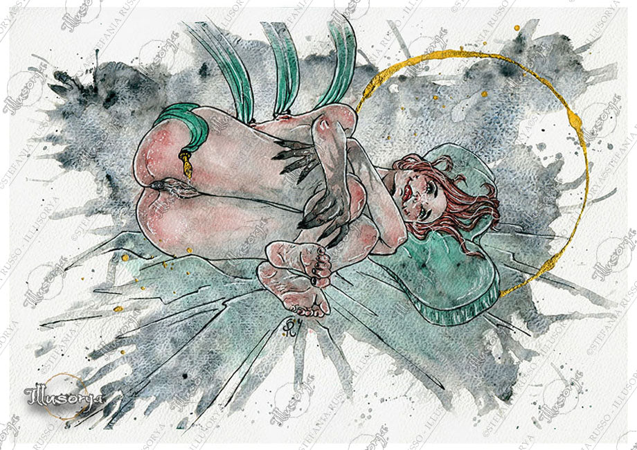 In Lust so let self Love reigns #6 - Original Drawing