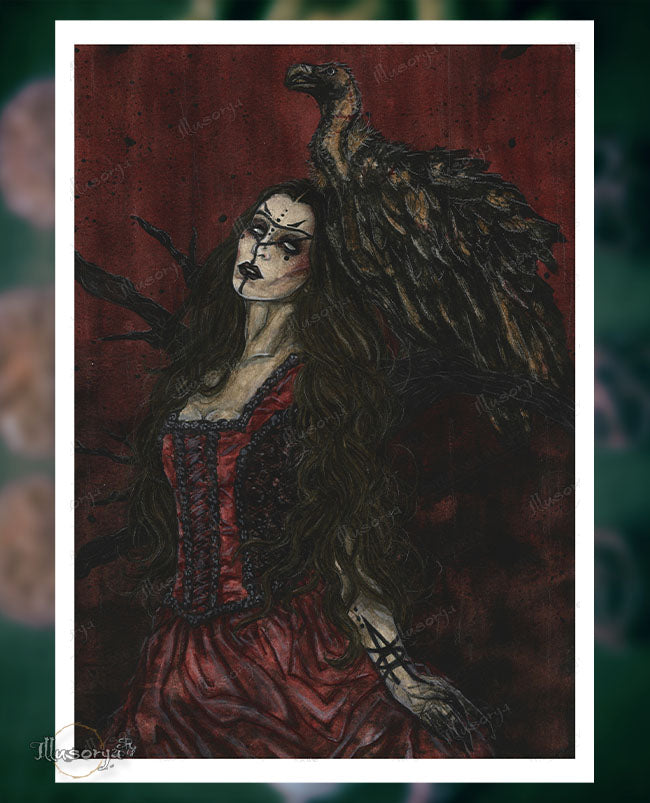 Skadegamutc | New Era Ghost Witch - Giclée Print