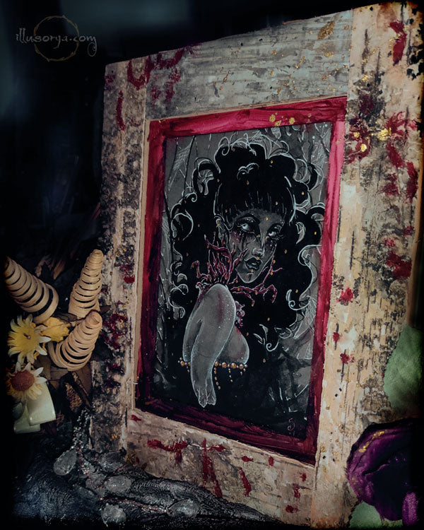 Along Came A Parasite - Disegno Originale