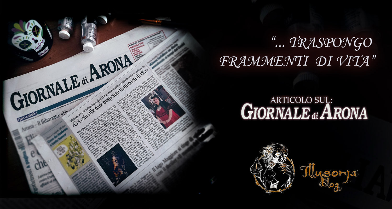 "... Traspongo frammenti di vita" - Articolo sul Giornale Di Arona