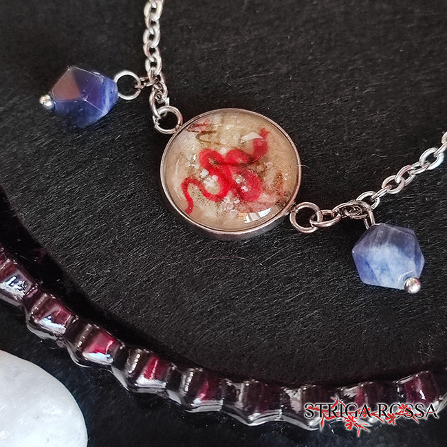 Serpente - Pietra: Sodalite - Voices from the Past - Bracciale