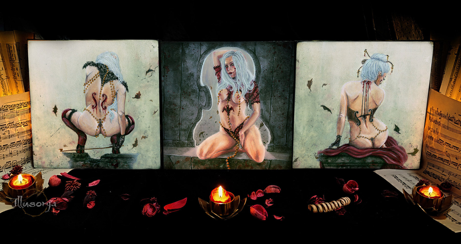 The Cello Andante ƒ Elegy - Original Painting