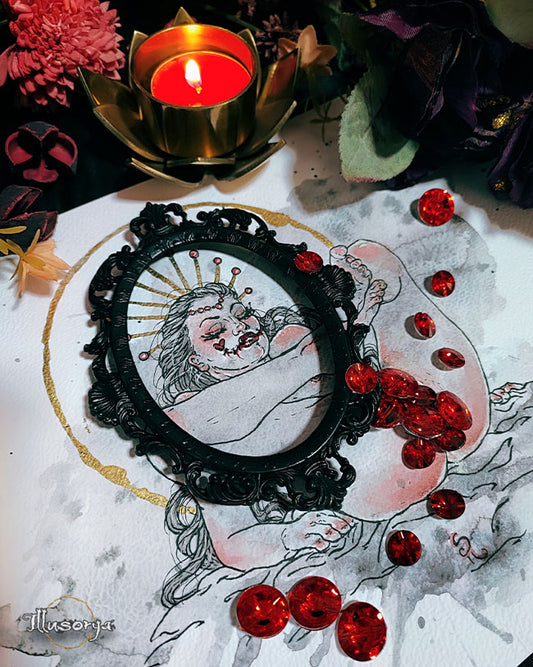 In Lust so let self Love reigns #1 - Original Drawing