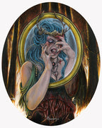 Into the blind threat of silencers - Original Painting