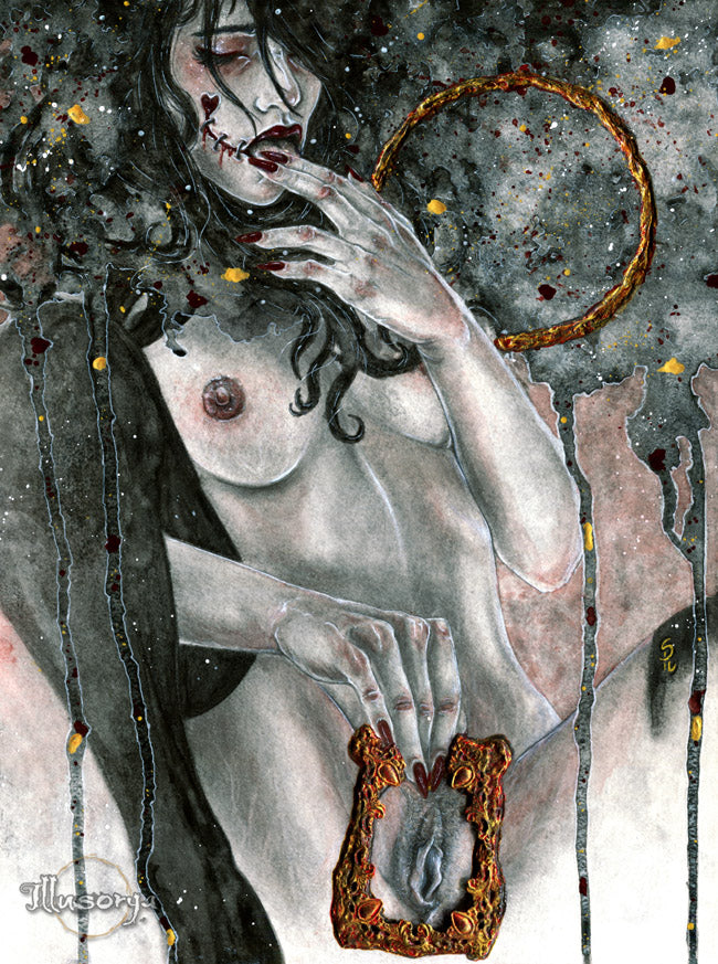 That Mellifluous Memory of Awakening (NSFW) - Original Painting