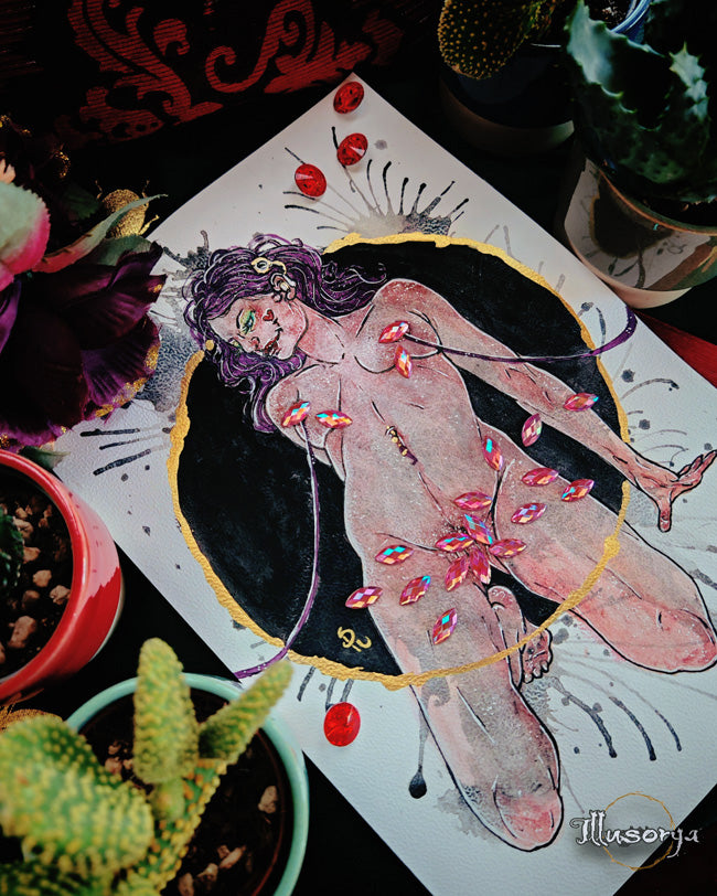 In Lust so let self Love reigns | Vol. 2 - #1 - Original Drawing