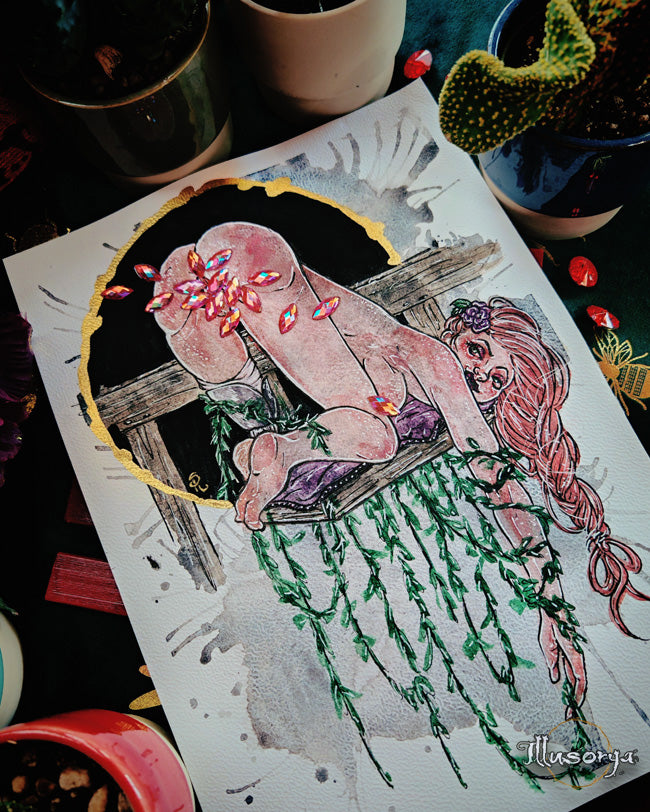 In Lust so let self Love reigns | Vol. 2 - #2 - Original Drawing