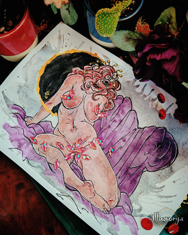 In Lust so let self Love reigns | Vol. 2 - #3 - Original Drawing