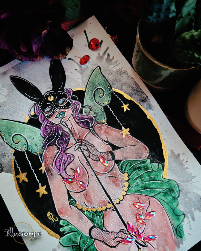 In Lust so let self Love reigns | Vol. 2 - #4 - Original Drawing