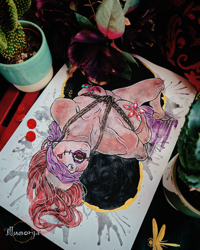 In Lust so let self Love reigns | Vol. 2 - #5 - Original Drawing