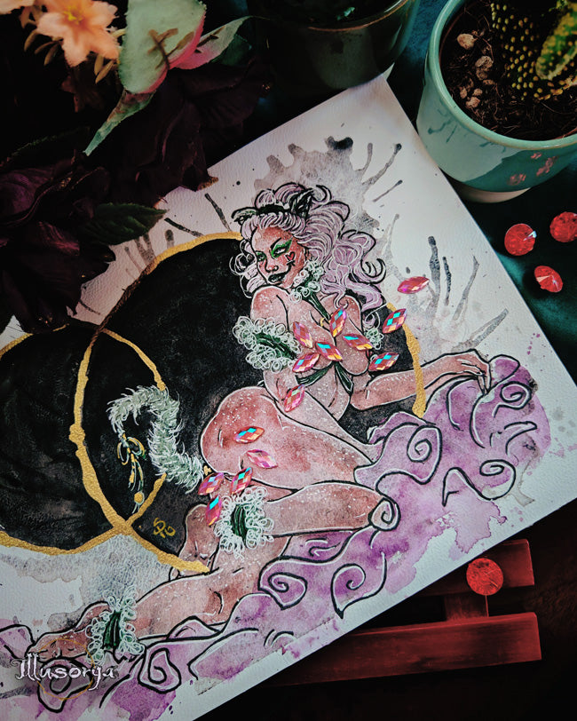 In Lust so let self Love reigns | Vol. 2 - #6 - Original Drawing