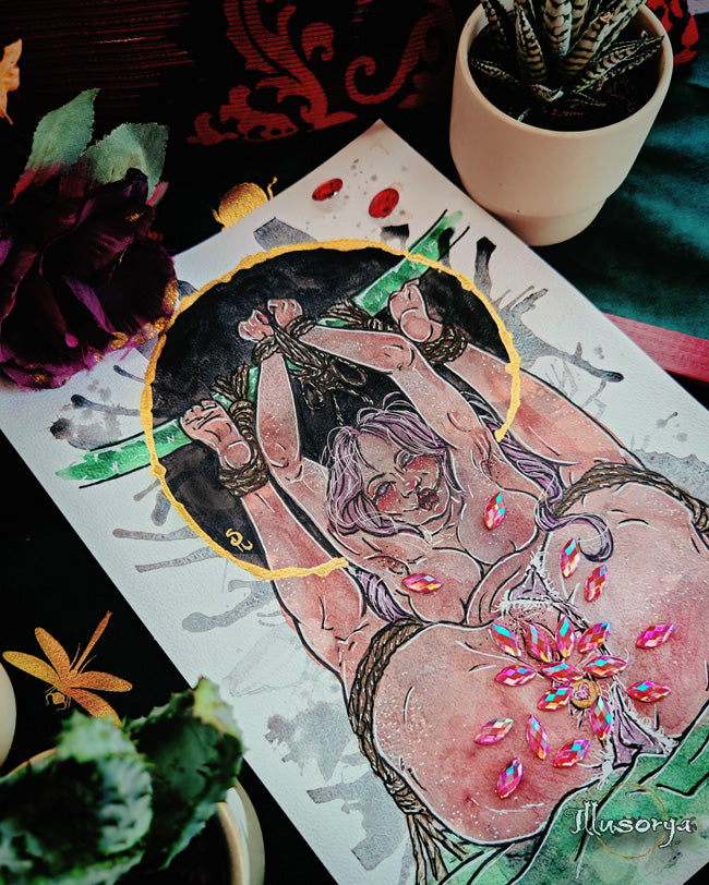 In Lust so let self Love reigns | Vol. 2 - #7 - Original Drawing
