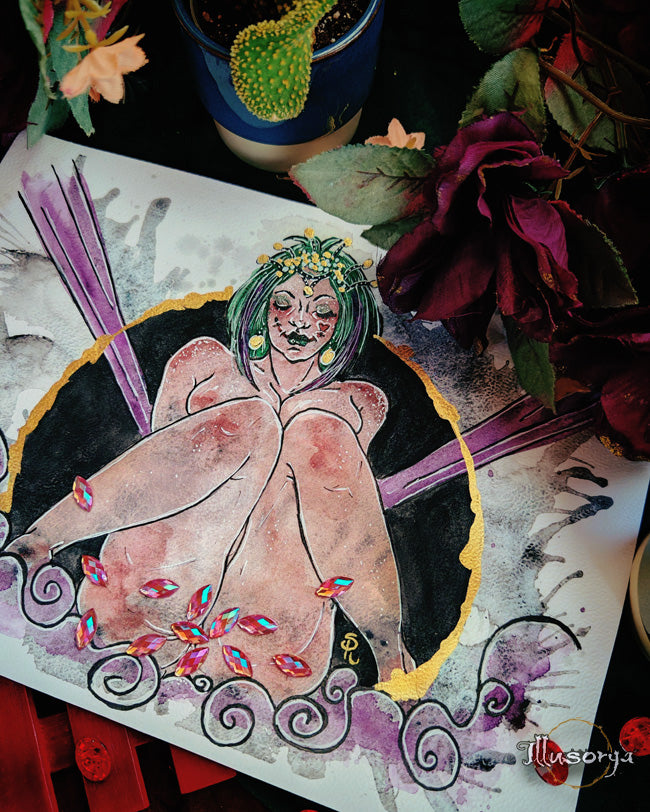 In Lust so let self Love reigns | Vol. 2 - #10 - Original Drawing