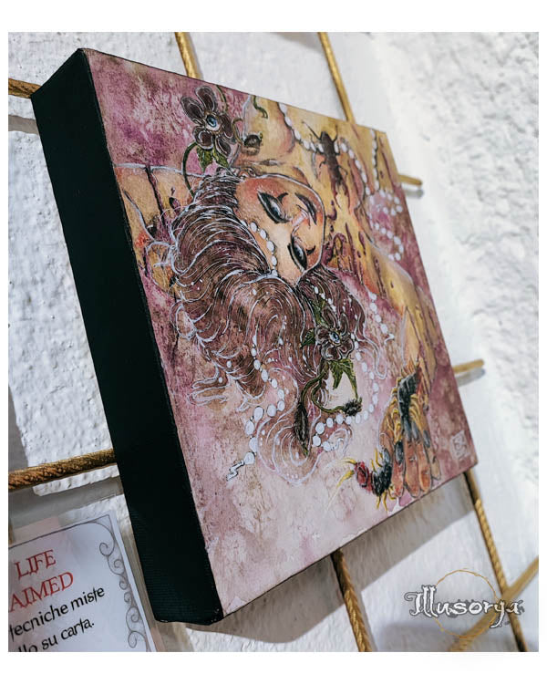New Life Reclaimed - OOAK Dipinto Originale