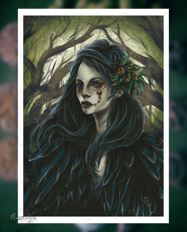 Attendance of the Sisterhood - Giclée Print - Digital Artwork