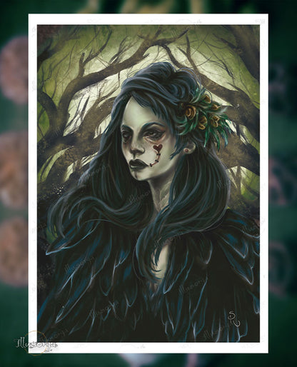 Attendance of the Sisterhood - Giclée Print - Digital Artwork