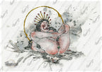 In Lust so let self Love reigns #1 - Original Drawing