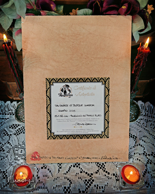 The Fairest of Decadent Kingdom - Original Painting