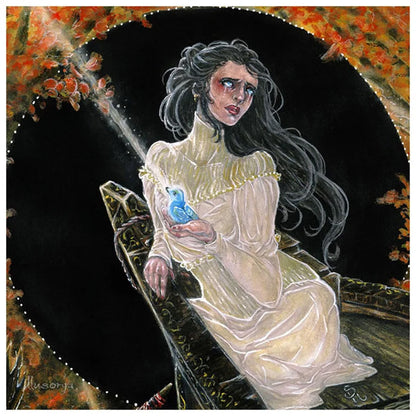 The flow in Time and Memory - Dipinto Originale