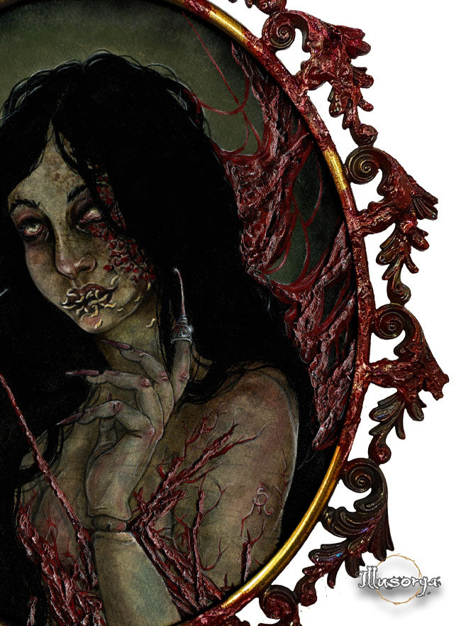 The absolution of miserable origins - Dipinto Originale