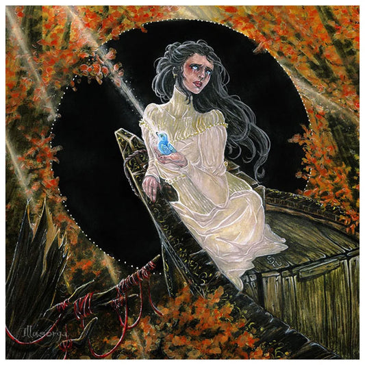 The flow in Time and Memory - Dipinto Originale