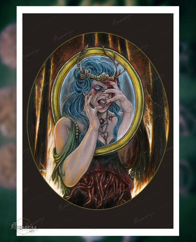 Into the blind threat of Silencers - Giclée Print