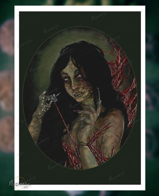 The absolution of miserable origins - Giclée Print