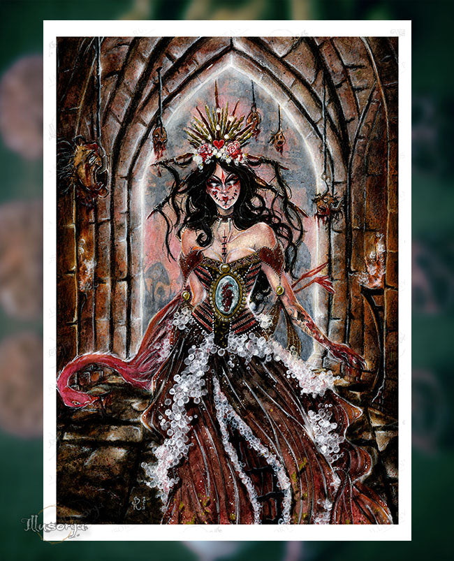 The Queen's Indisputable Law | Alice in Wonderland - Giclée Print
