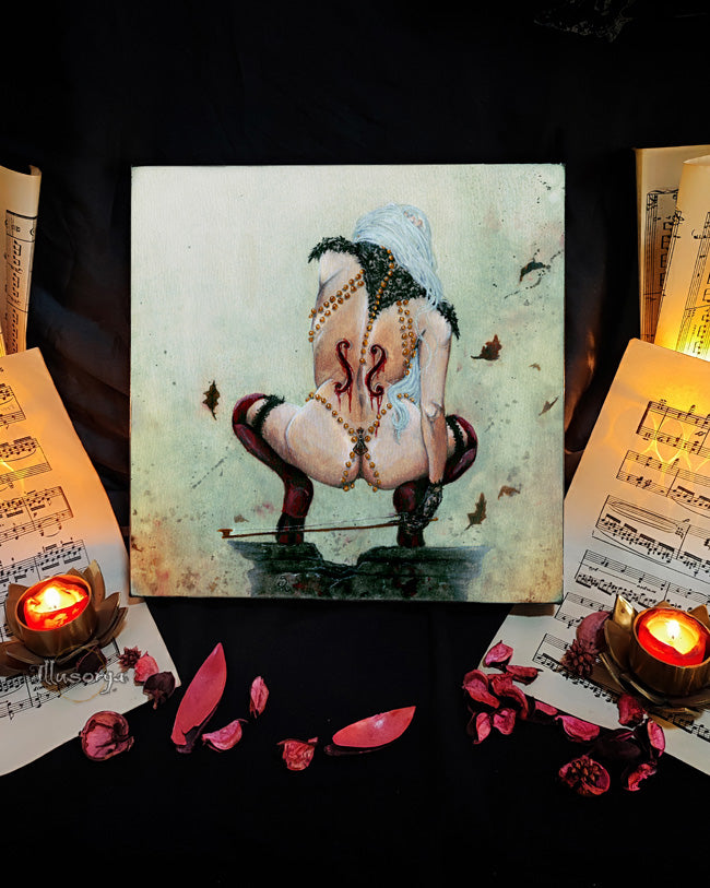 The Cello Andante ƒ Lamento - Original Painting