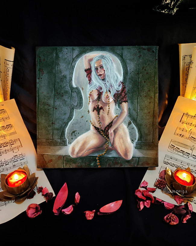 The Cello Andante ƒ Romance - Original Painting