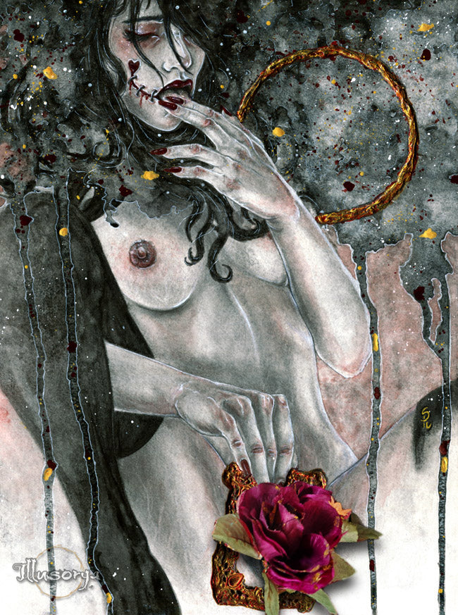 That Mellifluous Memory of Awakening (NSFW) - Original Painting