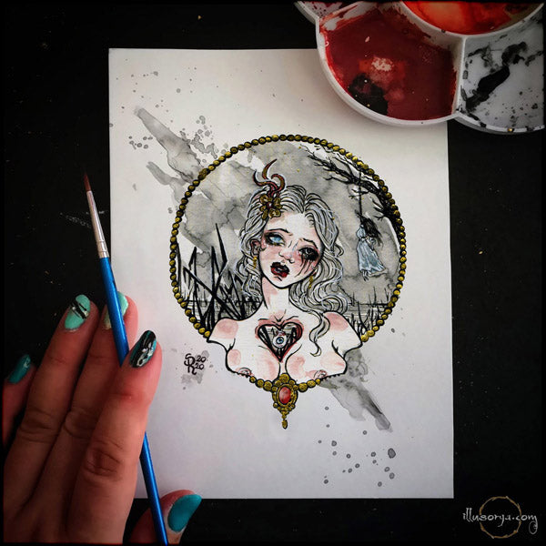 1° Favola dal Nulla - Disegno Originale