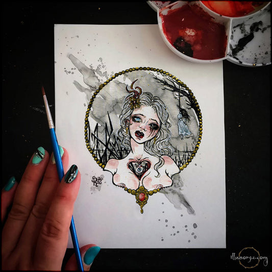 1° Favola dal Nulla - Disegno Originale