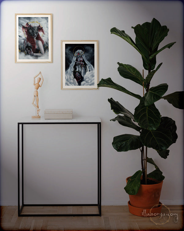 The belief, in Oneness' visions - Giclée Print