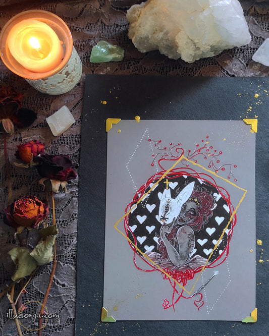 22 ° Tale from Nowhere - Original Drawing