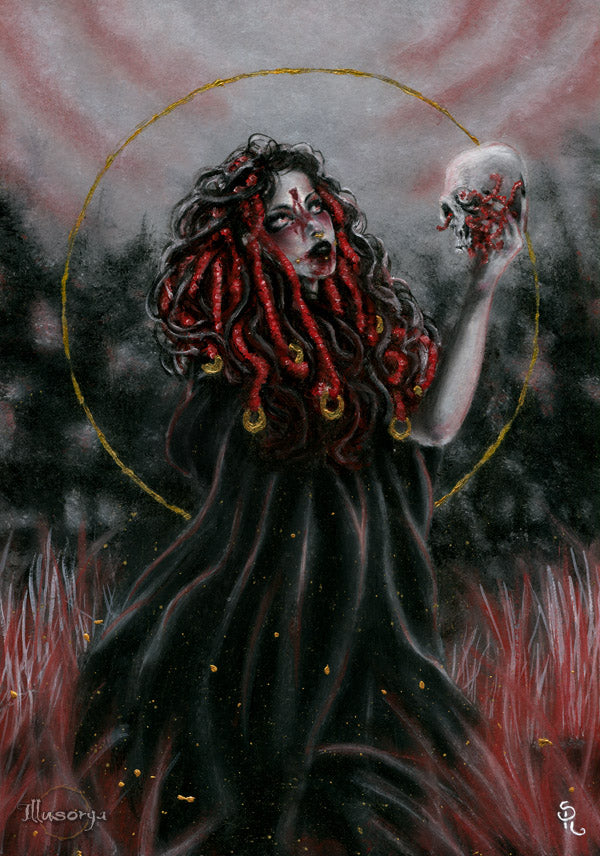 The Ritual : New Era Ghost Witch - Dipinto Originale