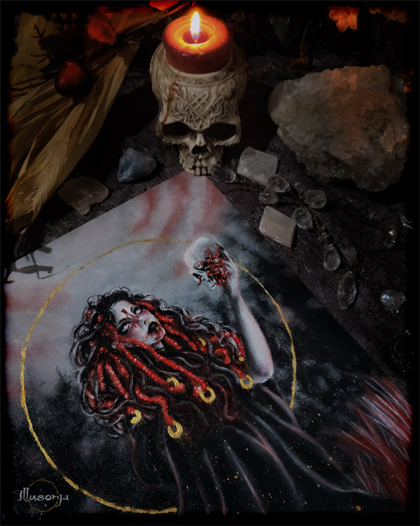 The Ritual : New Era Ghost Witch - Dipinto Originale